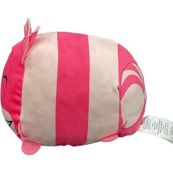 Disney Tsum Tsum Cheshire Cat Pink & Cream Plush Toy - Picture 5 of 5